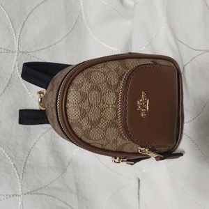 Coach backpack charm